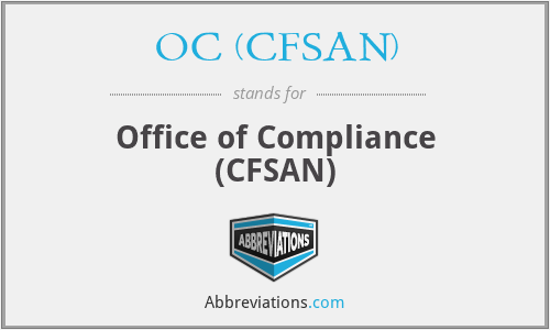 OC (CFSAN) - Office of Compliance (CFSAN)